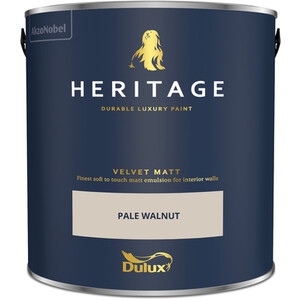Dulux Velvet Matt Emulsion Paint - Pale Walnut by Dulux Heritage