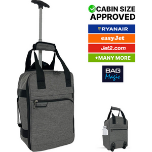 RyanAir Approved Cabin Holdall on Wheels - 20L by Bordlite