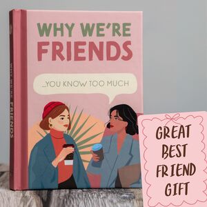 Why We're Friends Book - Pink by Bee Three Books
