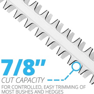 swift 40V Cordless Long Reach Pole Hedge Trimmer - Blue by swift