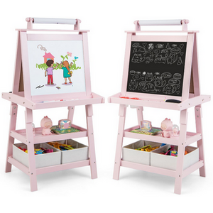 Kids Art Easel by Costway