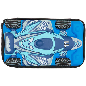 Race Car Shaped Pencil Case - Blue by i-doodle
