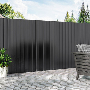 Steel Corrugated Panels Set by Garden Sanctuary