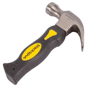 Magnetic Stubby Claw Hammer 8oz Yellow - Yellow by Blackspur