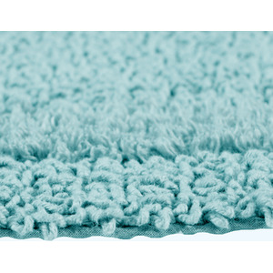 Luxury Reversible Bath Mat Runner - Aqua by Homescapes