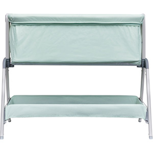 Snoozie Bedside Crib Misty Jade - Turquoise by Kinder Valley