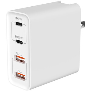Universal Travel Plug Adapter - White