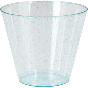 Pack of 20 Sparkle Cups - Blue
