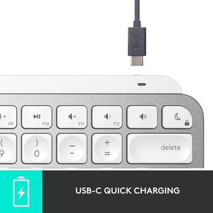 Logitech MX Keys Mini for Mac Wireless Keyboard - Multicolour by Logitech