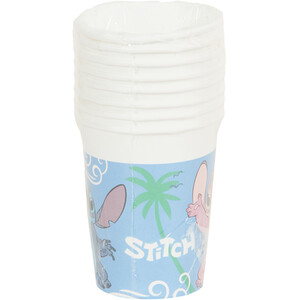 Pack of 8 Stitch Paper Cups - Blue