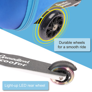 Children's Suitcase with Fold Down Scooter by Groundlevel