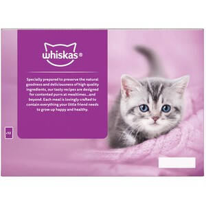 Whiskas Kitten Pouches in Jelly - Poultry Feast by Whiskas