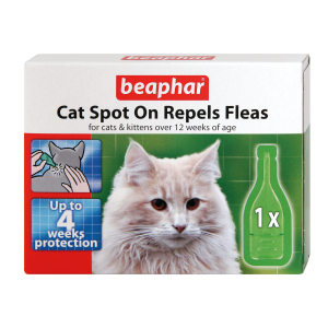 Beaphar Cat Spot On Flea Repellent - 6 by Beaphar