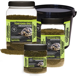Tortoise Diet Food - Cucumber - Brown / 2kg by Komodo