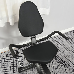 HOMCOM Exercise Training Workout Bike - Black, Grey by HOMCOM
