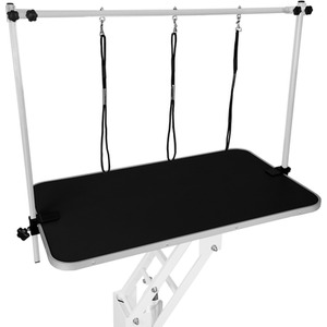 Hydraulic Pet Dog Grooming Tables Height Adjustable by Monster Shop