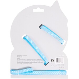 Cat Harness and Leash Set - Blue by Clever Paws