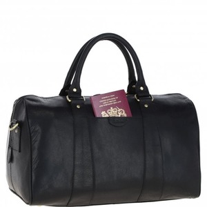 Ashwood Leather Holdall - T-76 - Black by Ashwood Leather