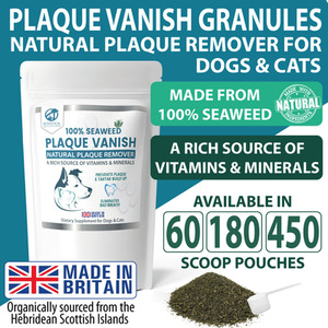 Petastical Plaque Vanish, Plaque Off Dogs, Cats, Banish Plaque Remover by Petastical