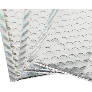 Pack of 3 Silver Bubble Mailing Bags - 21.5cm