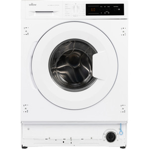 Willow 8kg 1400 Spin Integrated Washing Machine - White