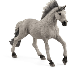SCHLEICH Farm World Sorraia Mustang Stallion Toy Figure - Black by SCHLEICH