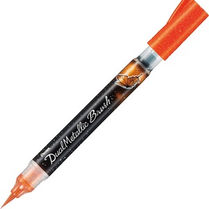 Pentel Arts - Dual Metallic Brush Pen - Metallic Ink - Single Pen by Pentel