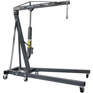 Switzer 2 Tonne Folding Engine Crane Stand Hoist Lift - Grey by SwitZer