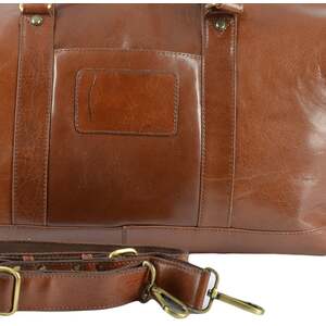 Extra Large Leather Travel Holdall 2081 by Ashwood Leather
