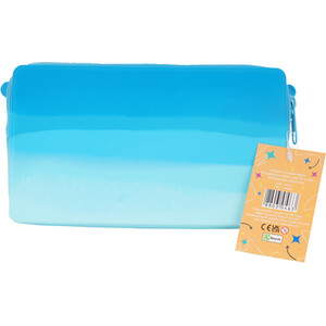 Silicone Popper Pencil Case - Blue by i-doodle