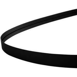 Oval Iron Frame Explosion-Proof Wall Mirror by Livingandhome