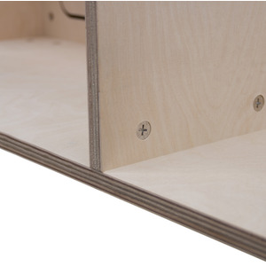 Overhead Camper Van Cabinets - Natural / 80 x 30 x 30 cm / Plain by Monster Shop