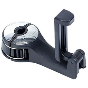 Hidden Car Seat Headrest Phone Holder - Black