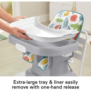 Fisher-Price Space Saver Simple Clean High Chair - multi by Fisher Price