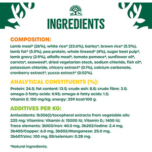 James Wellbeloved Hypoallergenic Adult Small Dog Food - Lamb and Rice / 1.5kg by James Wellbeloved