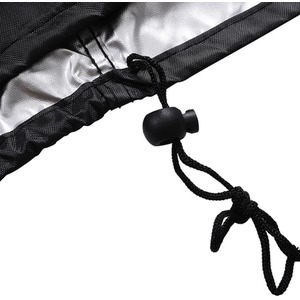 Waterproof Dustproof BBQ Grill Cover - Black / 73cm by lifeideas