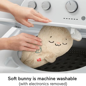 Bunny Plush Baby Infant Toy And Sound Machine Motion - Multicolour by Fisher Price