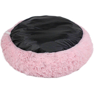 Fluffy Dog Bed in Pink - Pink / L by Actiaspet