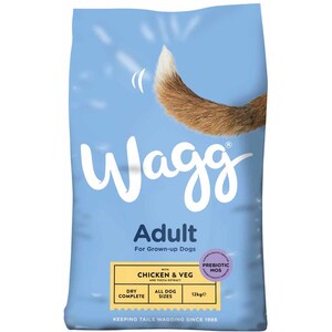 Wagg Meaty Goodness Dog Food - 12kg / Chicken by Wagg