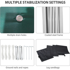 Outsunny 3x3(M) Pop Up Gazebo Party Tent by Outsunny