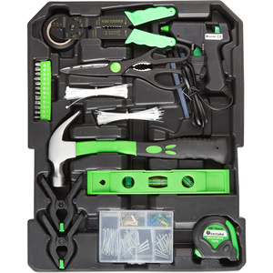 Tool Box Trolley 1200 Pcs - Black by tectake