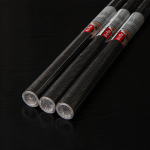 dc fix Blackwood Self Adhesive Vinyl Wrap for Kitchen Doors and Worktops - Black / 67.5cm x 2m (pack of 3) by d-c-fix