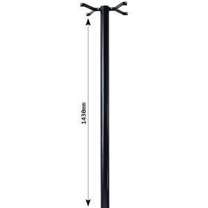 Rottner US Mailbox Stand Black - Black by Rottner Safes