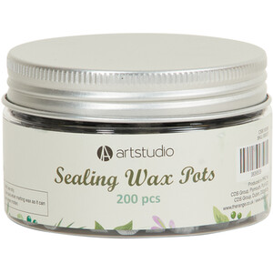 Pack of 200 Sealing Wax Pots - Multicolour