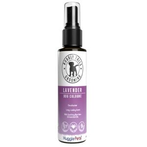 Bubbly Tails Lavender Deodorising Cologne spray for Dogs Vegan Friendly - White by HugglePets