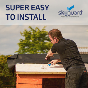 Rubber Roof Kit for Sheds and Outbuildings by Skyguard