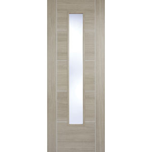 LPD Laminate Light Grey Vancouver Internal Glazed Door by LPD Doors