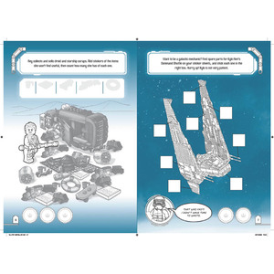 Lego Star Wars 800 Stickers - Black by Boxer Gifts