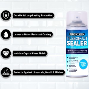 Grout Cleaner And Waterproof Grout Sealer - Clear / 1150ml by Pro-Kleen