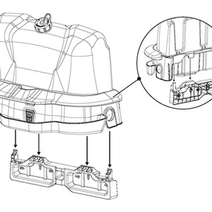 Wise Wall Mounted Poultry Drinker - Green by BEC